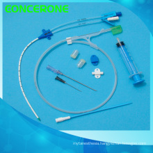 Double Lumen Catheter Set for Hospital Use